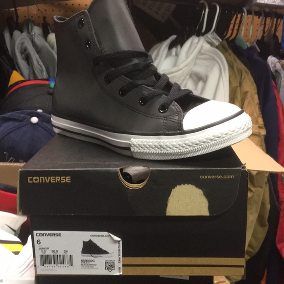 Converse Other - Converse 650932C Ctas Hi Black junior walking Shoe